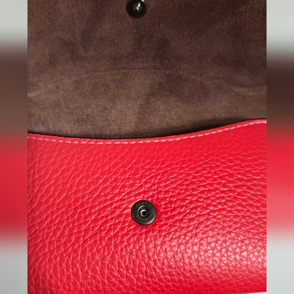 NWT Coach Sunglasses Case In Leather - Picture 4 of 6